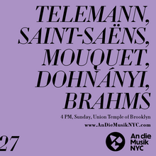 An die Musik NYC, 2018–19 season