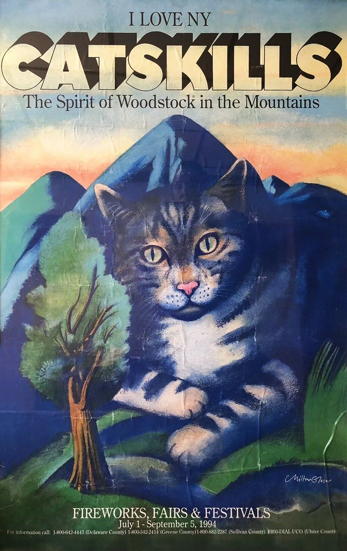For the Catskills’s Fireworks, Fairs &amp; Festivals in the summer of 1994. The logo in Kitchen here is paired with .
