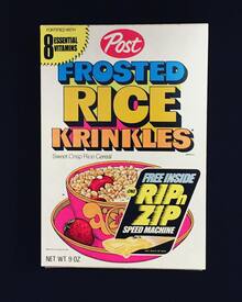 Post Frosted Rice Krinkles (1972)