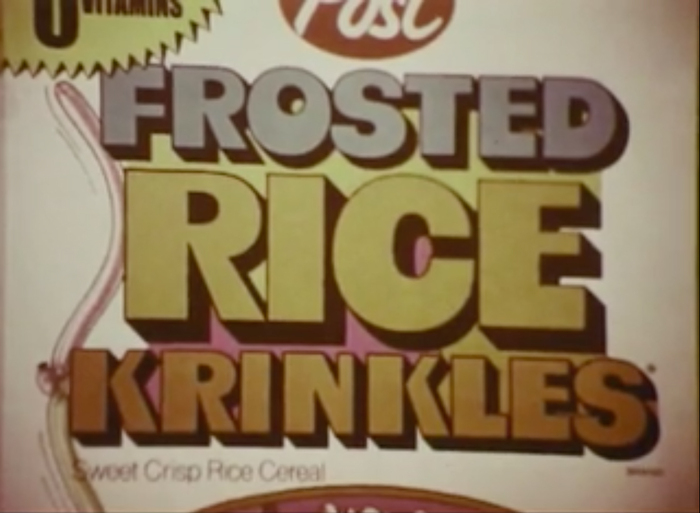 Post Frosted Rice Krinkles (1972) 8