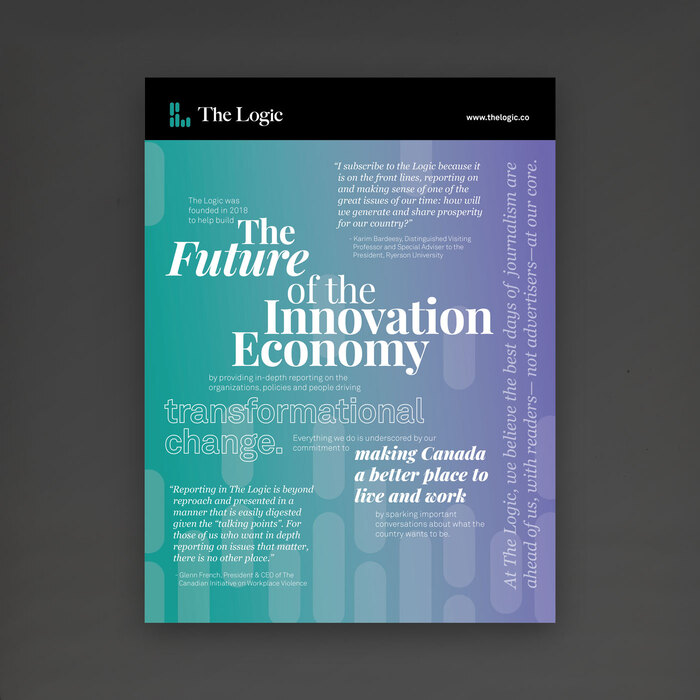 “The Future of the Innovation Economy” ad, The&nbsp;Logic 2