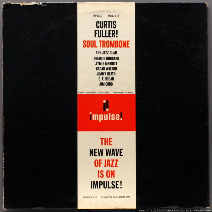 Curtis Fuller  – Soul Trombone album art 2