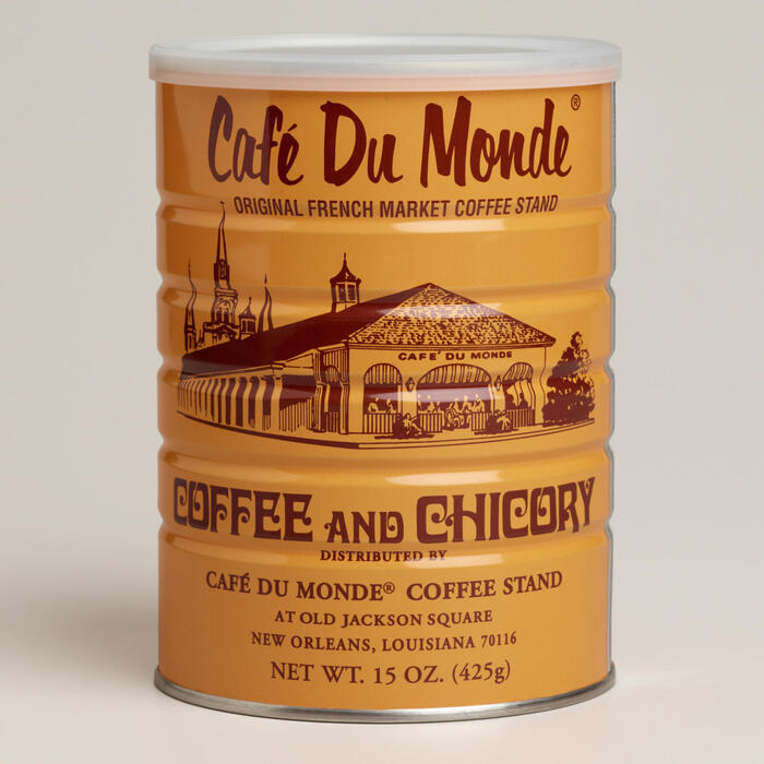 Café Du Monde beignet mix and coffee packaging 1