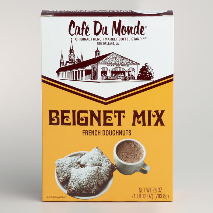 Café Du Monde beignet mix and coffee packaging 4