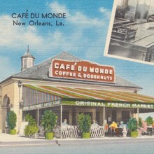 Café Du Monde postcard