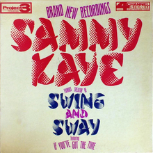 Sammy Kaye – <cite>Swing and Sway </cite>album art