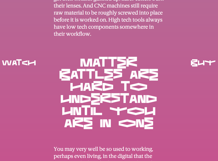 Matter Battle 9