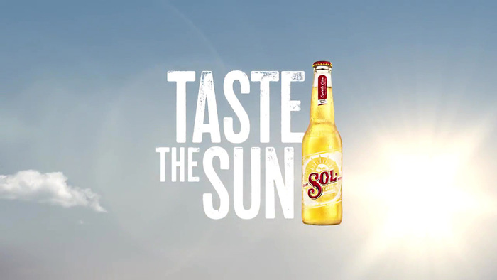 “Taste the Sun” campaign for Sol Cerveza beer 1