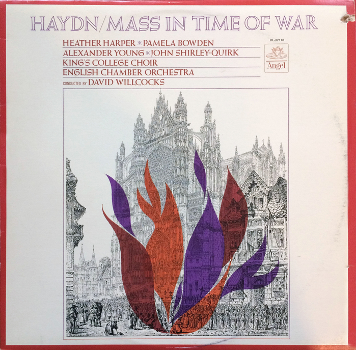 Haydn – Mass in Time of War (Angel Records) album art