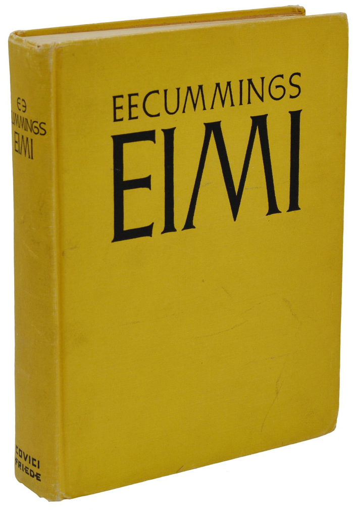 EIMI by E. E. Cummings (Covici Friede, 1933) 4