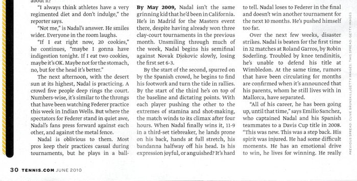 Tennis magazine 22