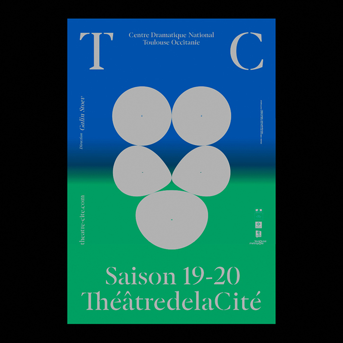 ThéâtredelaCité posters and website (2019–2020) 2