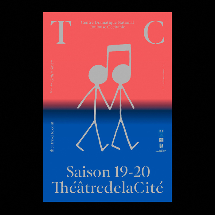 ThéâtredelaCité posters and website (2019–2020) 1