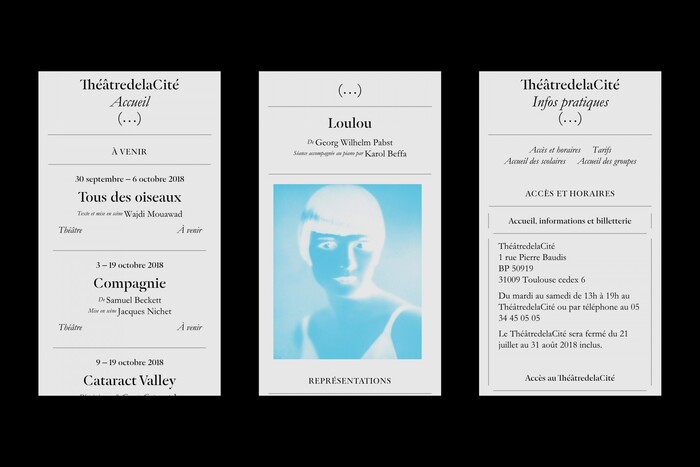 Mobile website.