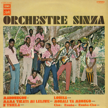 Orchestre Sinza – <cite>Orchestre Sinza</cite> album art