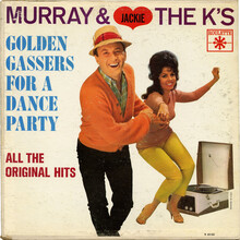 Various Artists – <cite>Murray &amp; Jackie The K’s Golden Gassers For A Dance Party</cite> album art