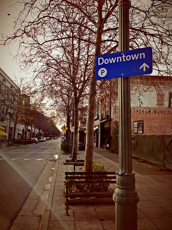 The City of Santa Cruz wayfinding signs 5