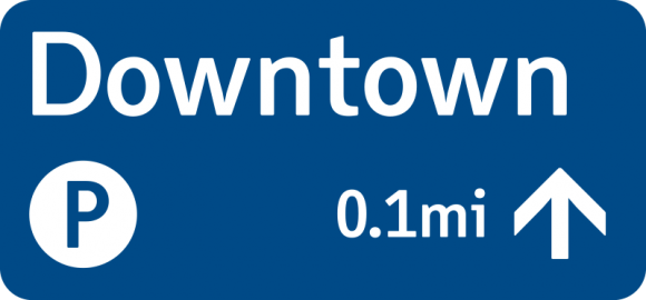 The City of Santa Cruz wayfinding signs 6