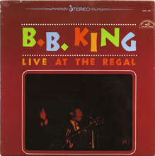 B.B. King – <cite>Live At The Regal</cite> album art