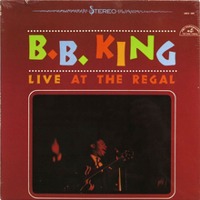 B.B. King – <cite>Live at The Regal</cite> album art