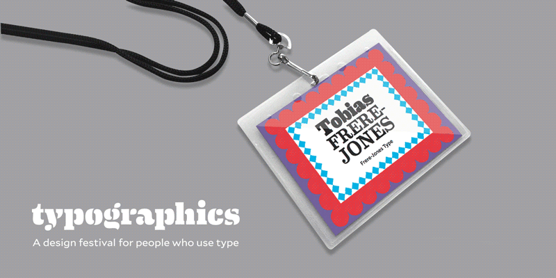 Typographics 2016 branding 7