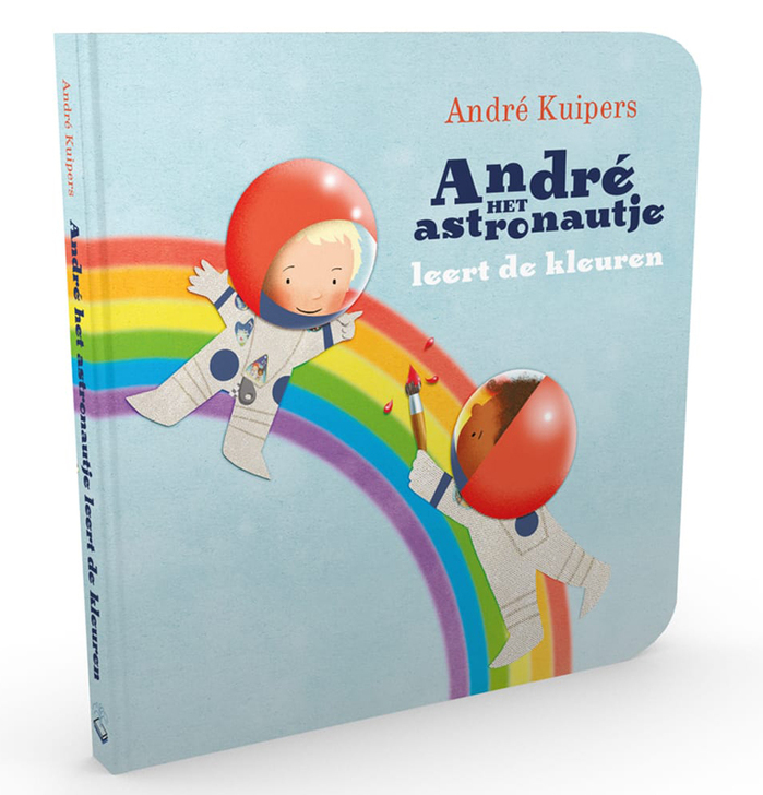 André het astronautje leert de kleuren (“André the little Astronaut learns the colors”)