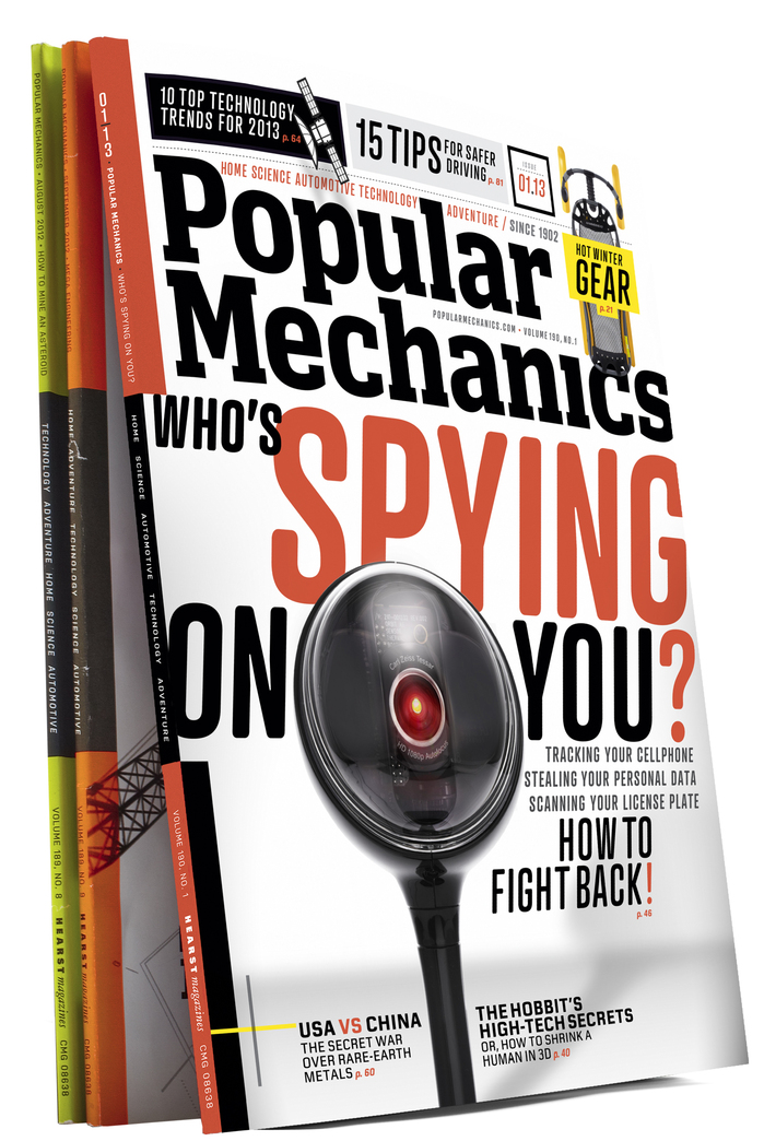 Popular Mechanics Jan 2013 Cover