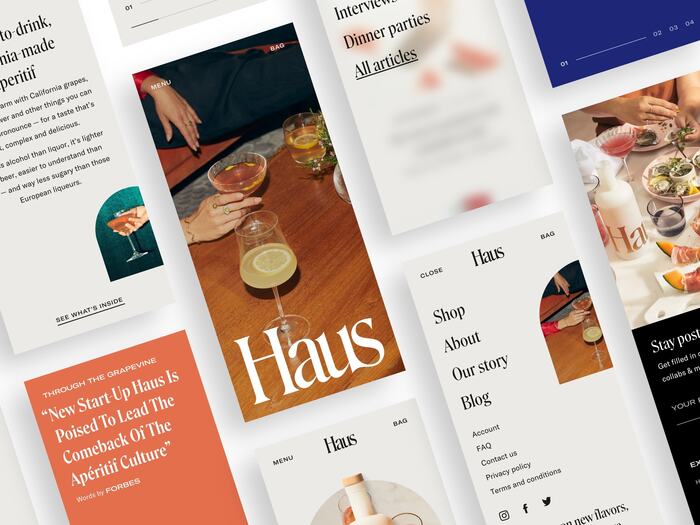 Website (mobile samples)