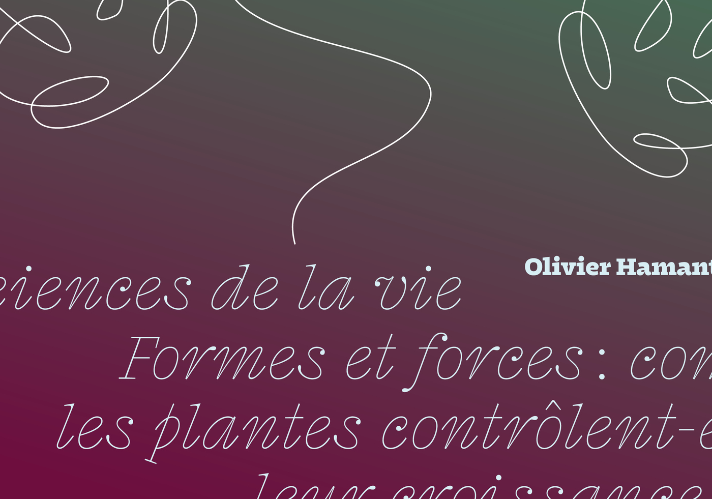 Conférences du Lycée du Parc 2018-19