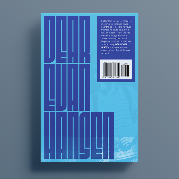 Dear Evan Hansen, back cover