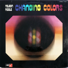 Nelson Riddle – <cite>Changing Colors </cite>album art