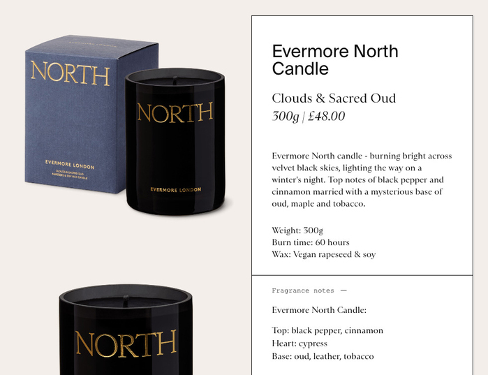 Evermore London Candles 6
