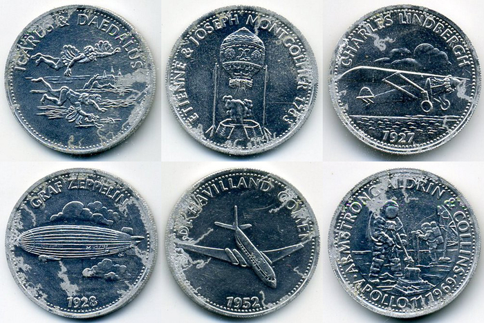 A selection of coins from the collection of David W. Boitnott. See all coins on his Coin-n-Medal Collectors’ Asylum.