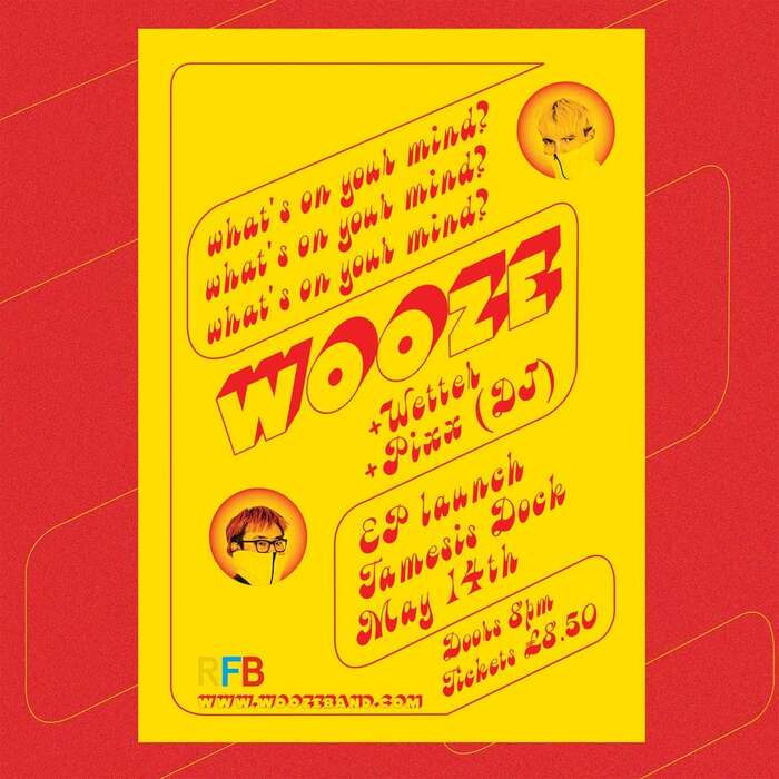 Poster for the launch of the debut EP “What’s On Your Mind?”, released by Young Poet Records in May 2019.