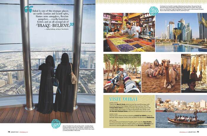 Sky magazine: “All That Glitters in Dubai” 3