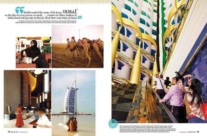 Sky magazine: “All That Glitters in Dubai” 2