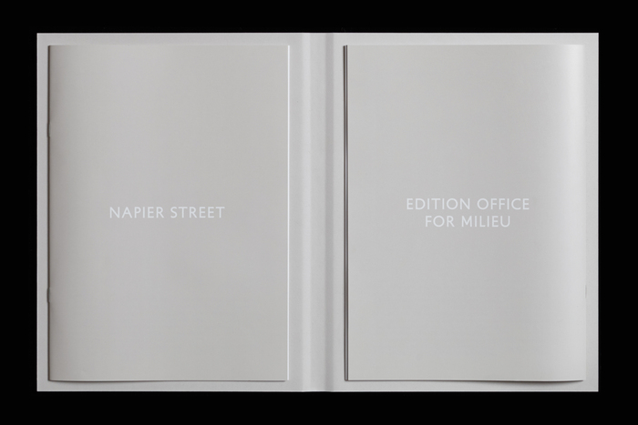Napier Street, Edition Office for Milieu 2