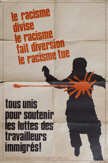 “Le racisme divise” poster