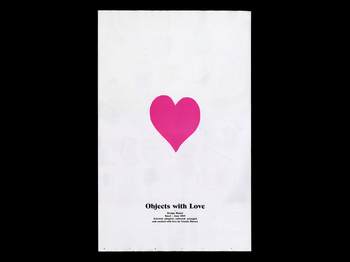 Objects with Love (Design Miami/Basel) catalogue