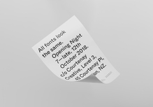 <cite>All fonts look the same</cite>