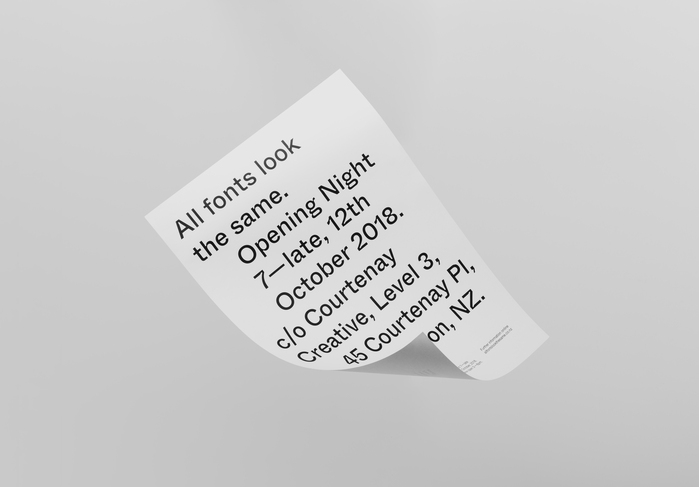 All fonts look the same 1