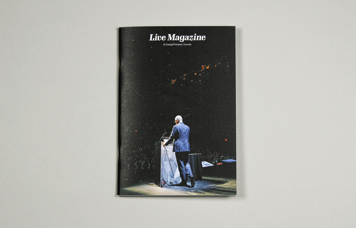 Live Magazine No.&nbsp;1, “At DesignThinkers Toronto” 1