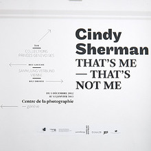Cindy Sherman <cite>That’s me — That’s not me</cite>