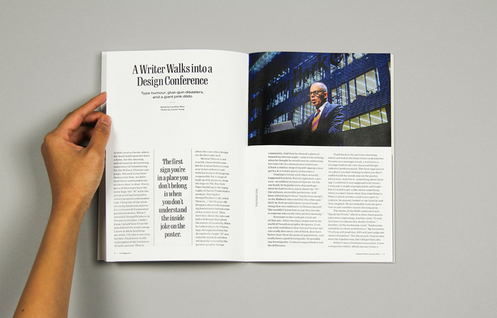 Live Magazine No.&nbsp;1, “At DesignThinkers Toronto” 3