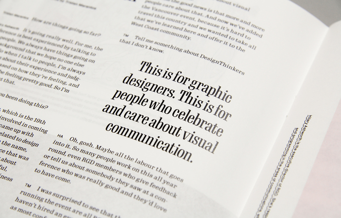 Live Magazine No.&nbsp;1, “At DesignThinkers Toronto” 8