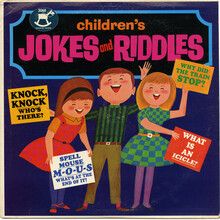 <cite>Children’s Jokes And Riddles </cite>album art