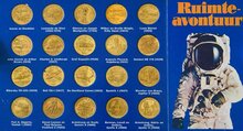 Aviation and space travel coin sets by Shell