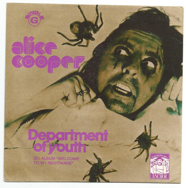 Alice Cooper – “Department Of Youth” Portuguese single cover 1