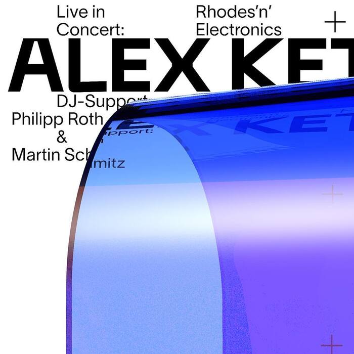 Alex Ketzer: “Rhodes’n’Electronics” concert poster 2