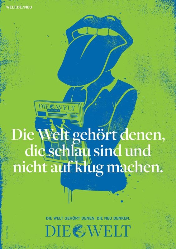 Die Welt poster campaign 1